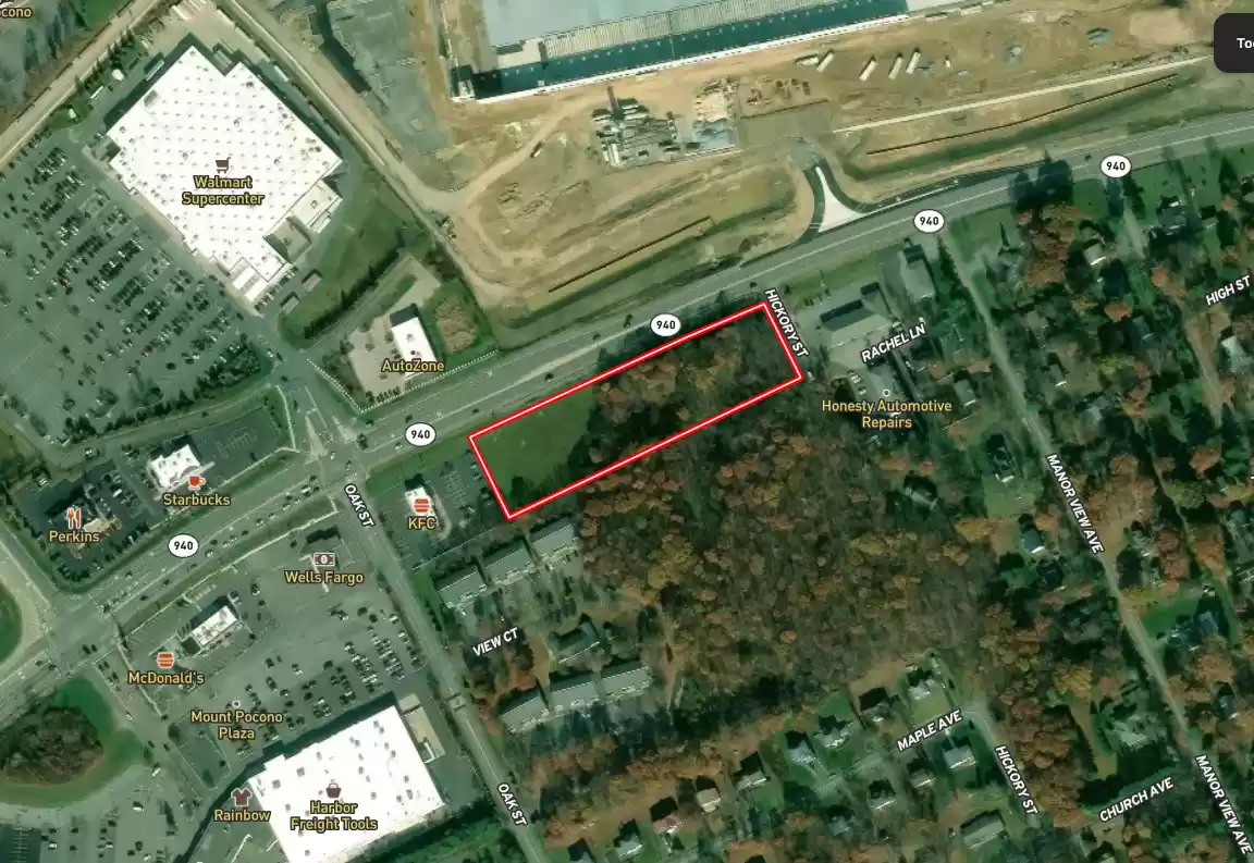 89 Oak St, Mount Pocono, Mount Pocono Borough Monroe County, Pennsylvania 18344, Land for Development,For Lease,89 Oak St,0,1229